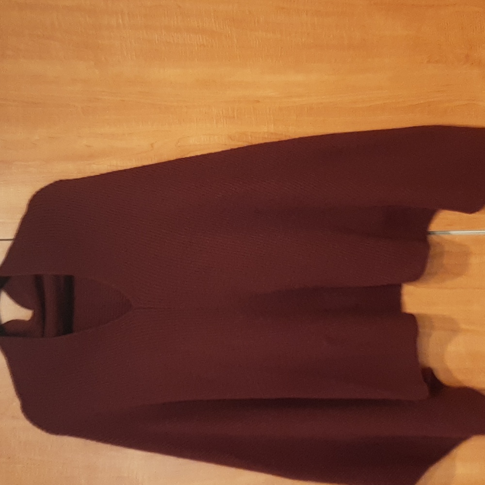 Anne Klein knit poncho NWT